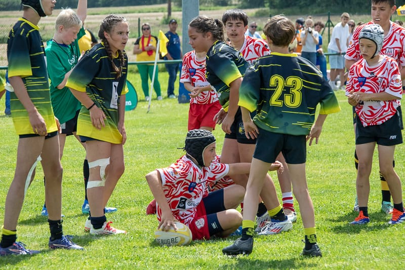 Photos d'action sur le terrain 