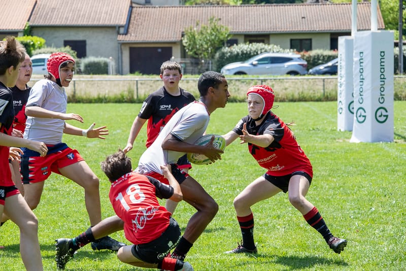 Photos d'action sur le terrain 