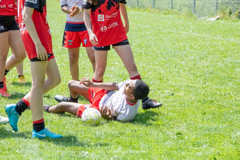 Photos d'action sur le terrain 