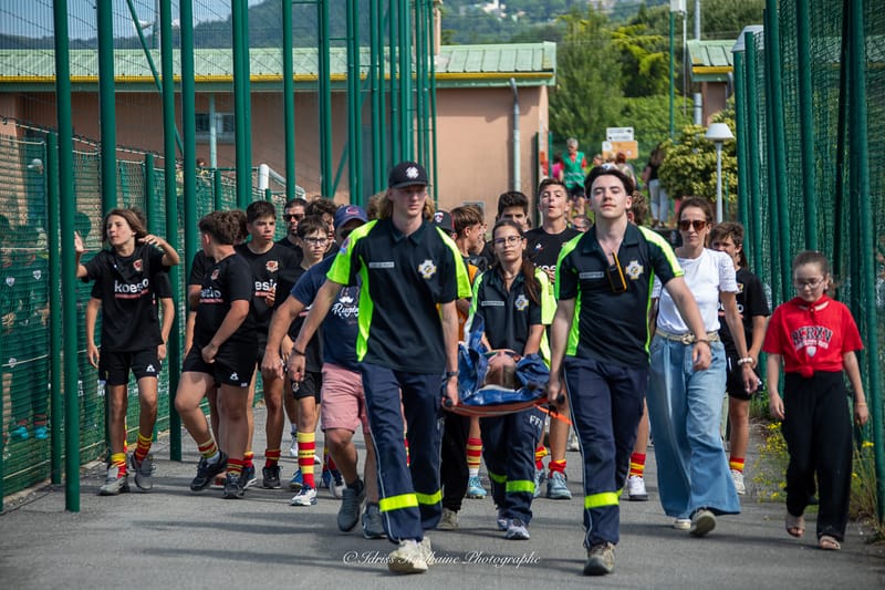 Photos d'action sur le terrain 