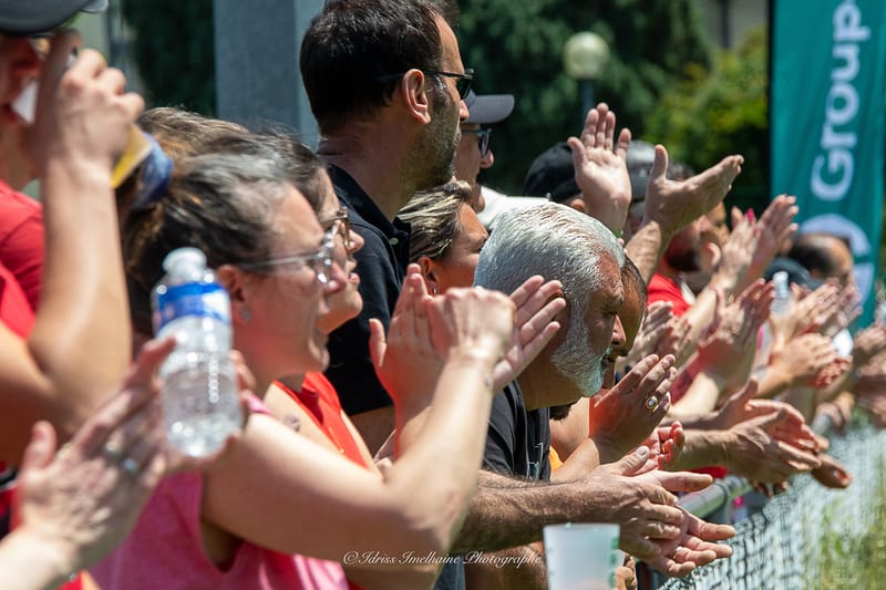 Images autour du terrain des spectateurs 