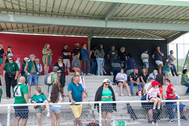 Images autour du terrain des spectateurs 