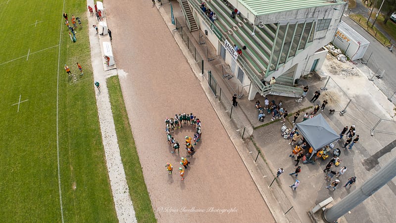 Vue aériennes du terrain