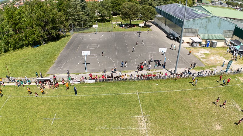 Vue aériennes du terrain