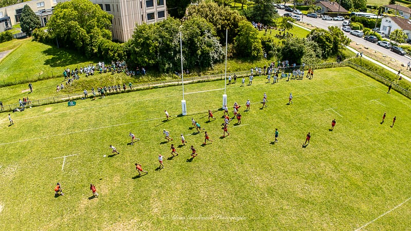 Vue aériennes du terrain