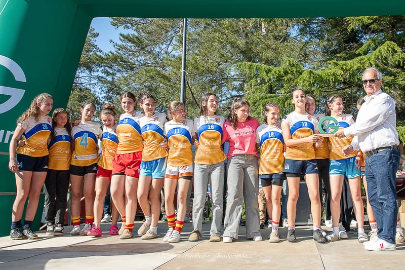 Photos de la remise des récompenses sur le podium