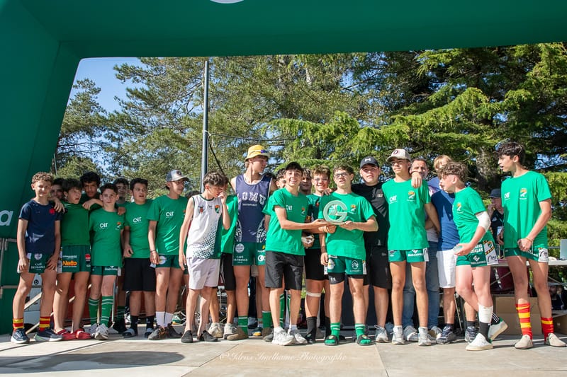 Photos de la remise des récompenses sur le podium
