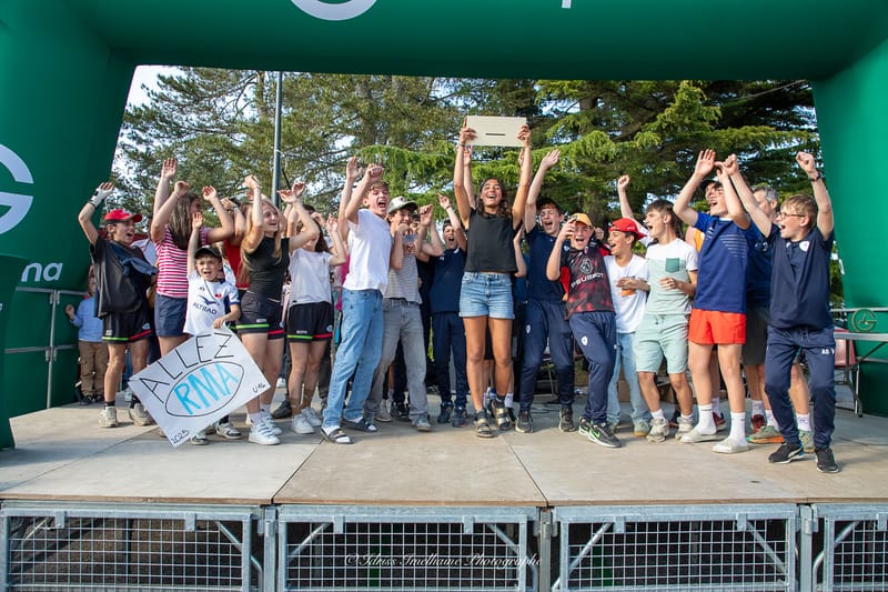 Photos de la remise des récompenses sur le podium