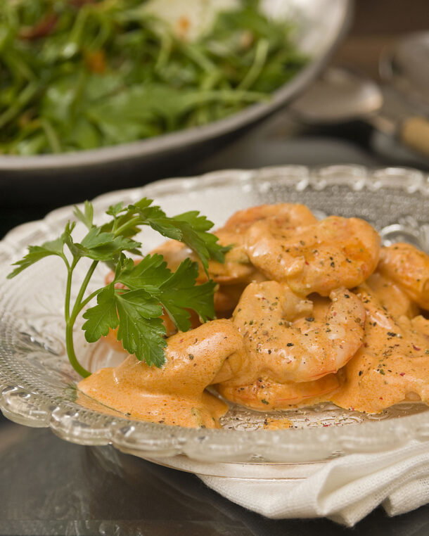 SAFFRON SHRIMPS