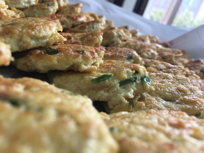 ZUCCHINI FRITERS