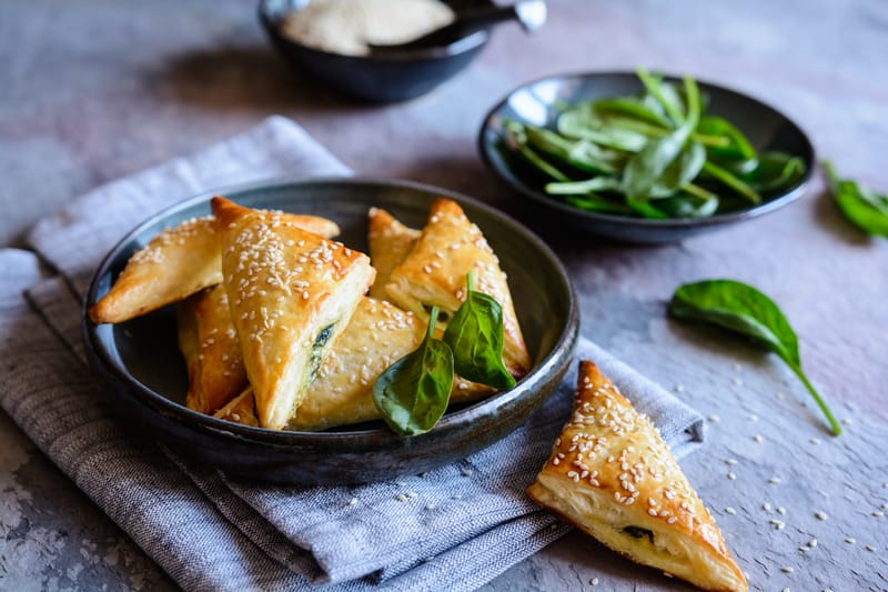 SMALL SPINACH PIES