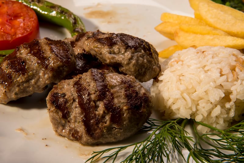 GRILLED BEEF MEATBALLS