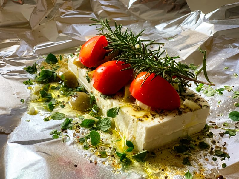 BAKED FETA CHEESE