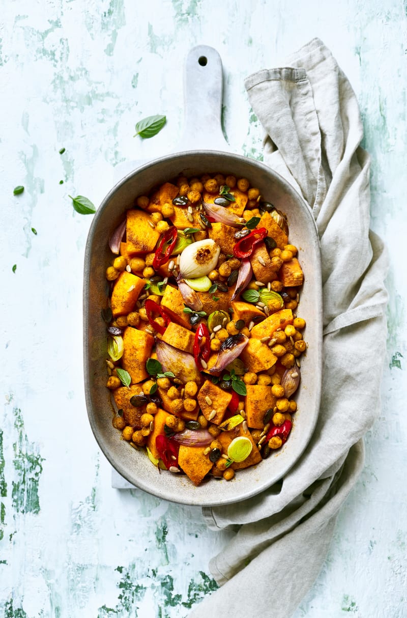 VEGETABLEG WITH CHICKPEAS