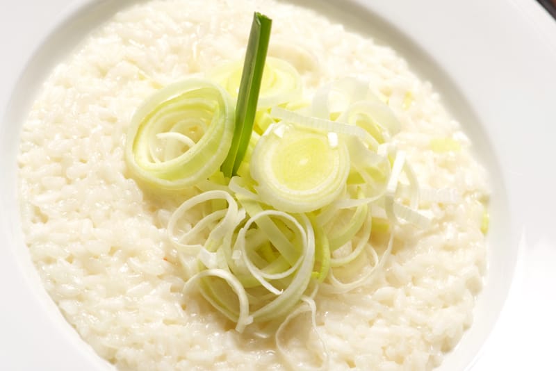 LEEK RISOTTO