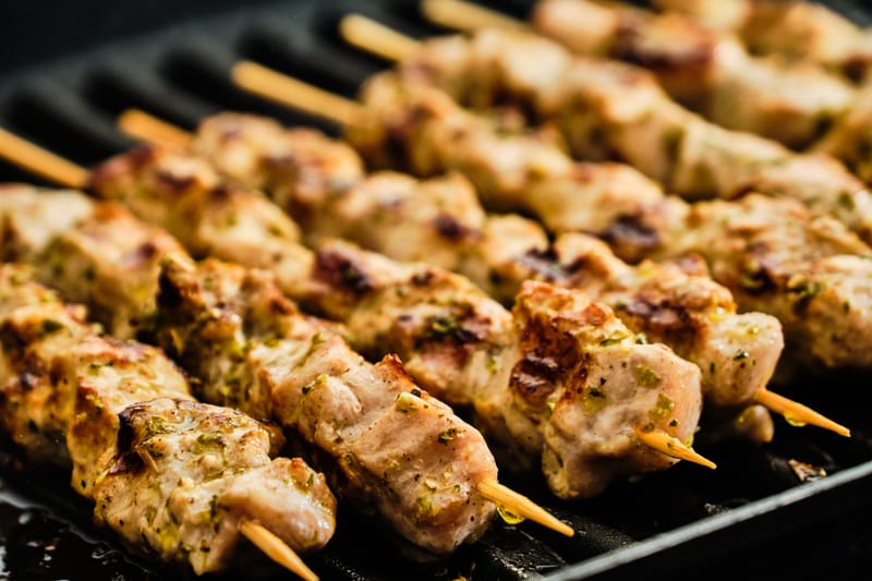 PORK SKEWERS
