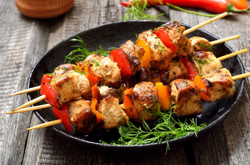 PORK SKEWERS