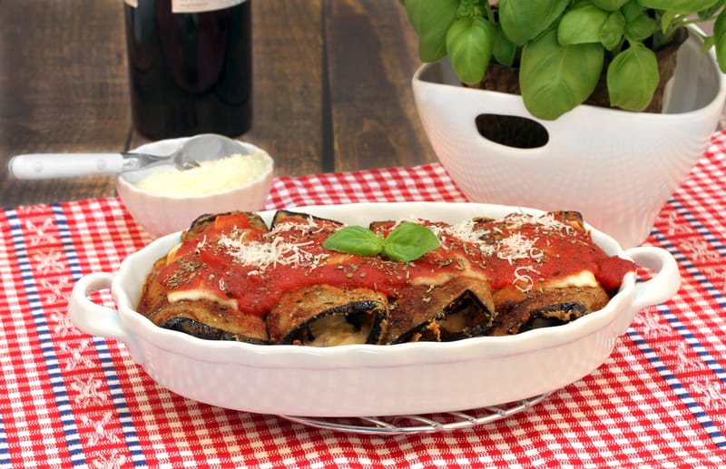 EGGPLANT ROLLS
