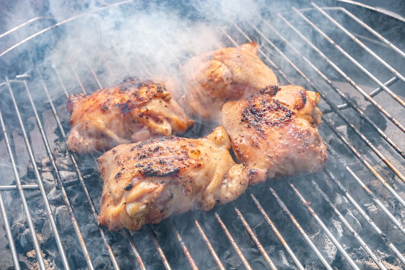 GRILLED CHICKEN THIGHS
