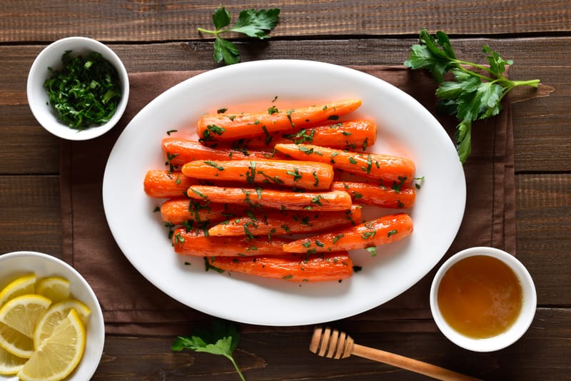 GRILLED CARROTS