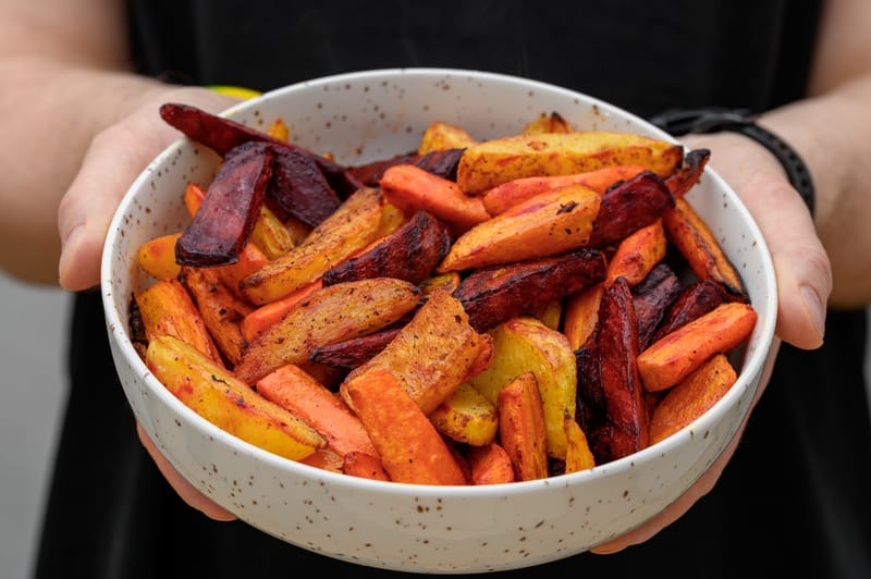 ROASTED SWEET POTATOS