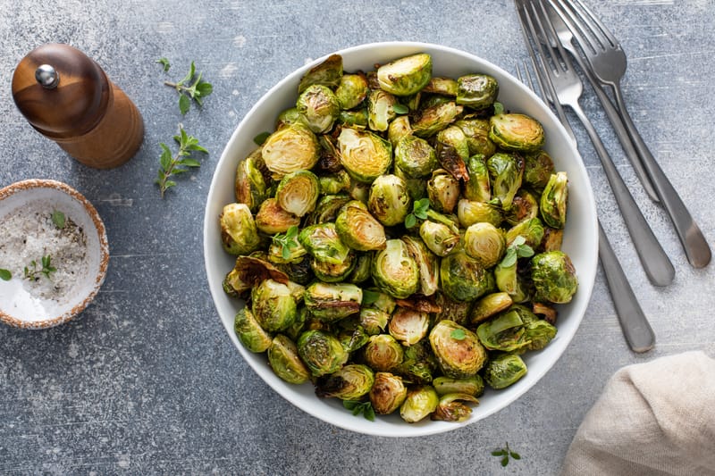 GRILLED BRUSSEL SPROUTS