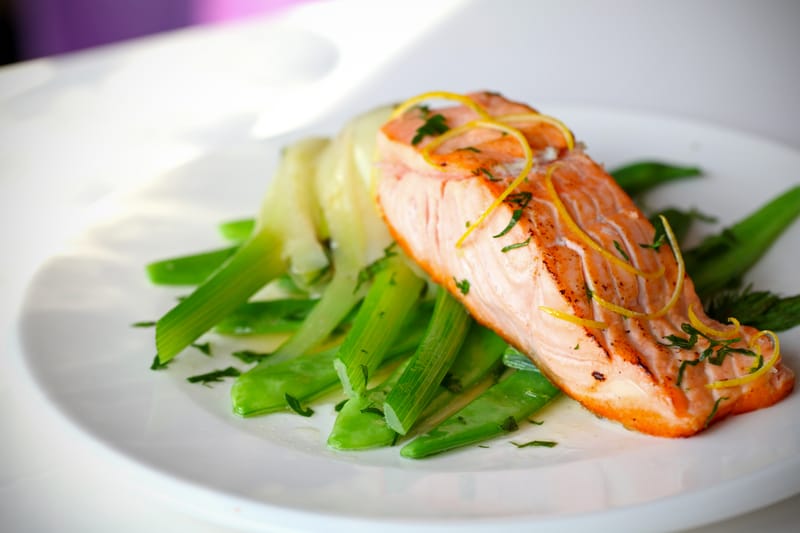 SALMON WITH FENNEL
