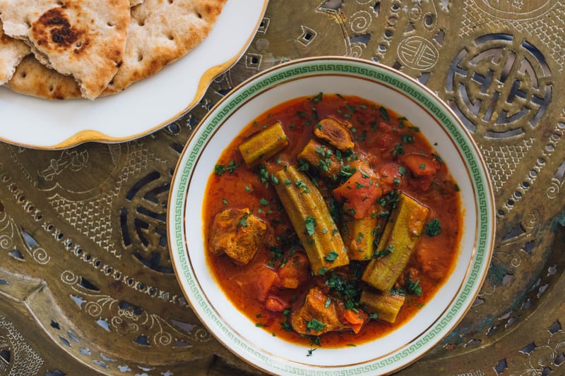 OKRAS IN TOMATO SAUCE