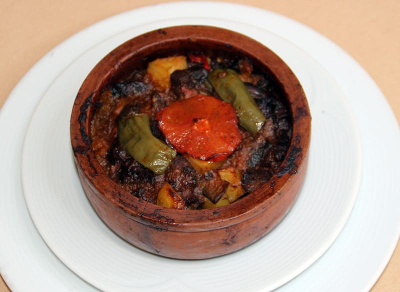 STUFFED PEPPERS WITH BEEF AND RICE