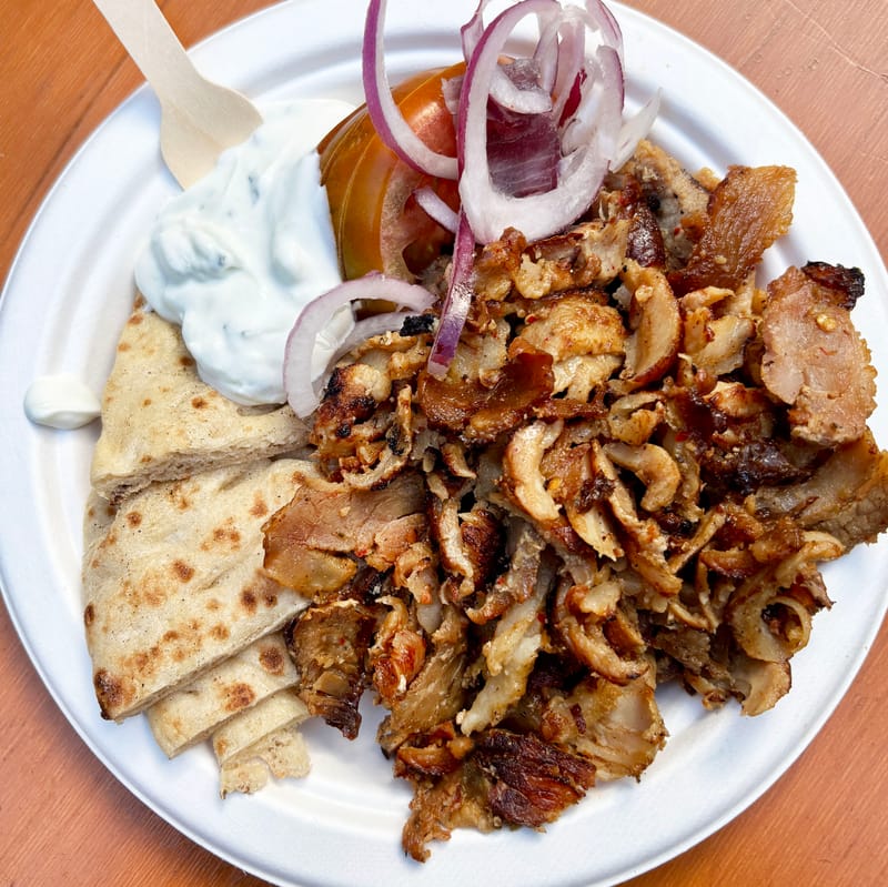 HOMEMADE CHICKEN GYROS