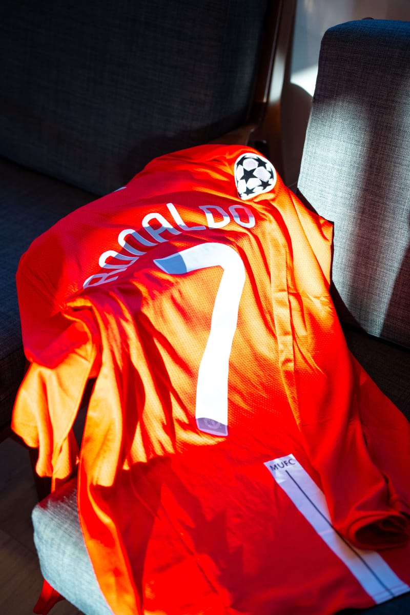 08-09 CL FINAL #7 Cristiano Ronaldo