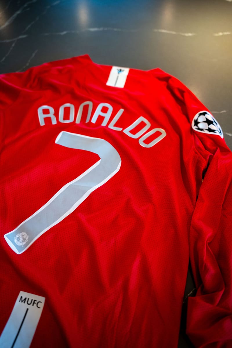 08-09 CL FINAL #7 Cristiano Ronaldo