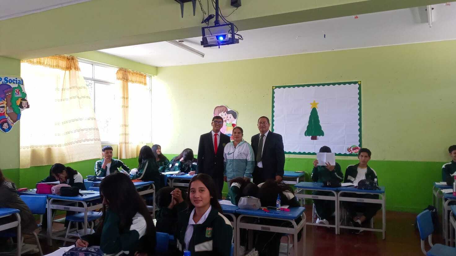 Charla en Colegio Mixto La Molina