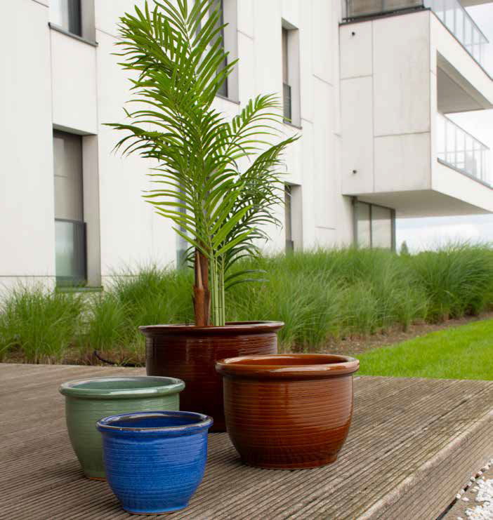 Résistantes au gel, avec des couleurs éclatentes et des formes variés, nos fournisseurs ont pour vous les pièces indispensables pour égayer les extérieurs.