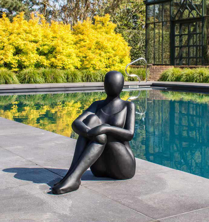 Animaux et statues en céramique, terre cuite, résine pour peupler les jardins