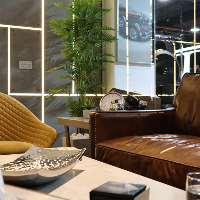 Auto Land Showroom Lounge