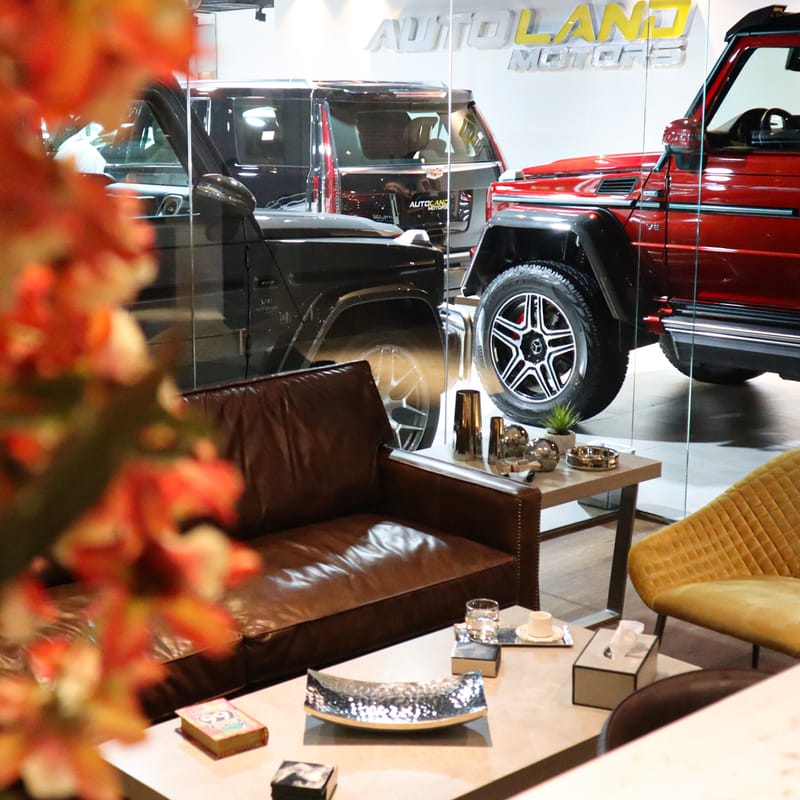 Auto Land Showroom Lounge