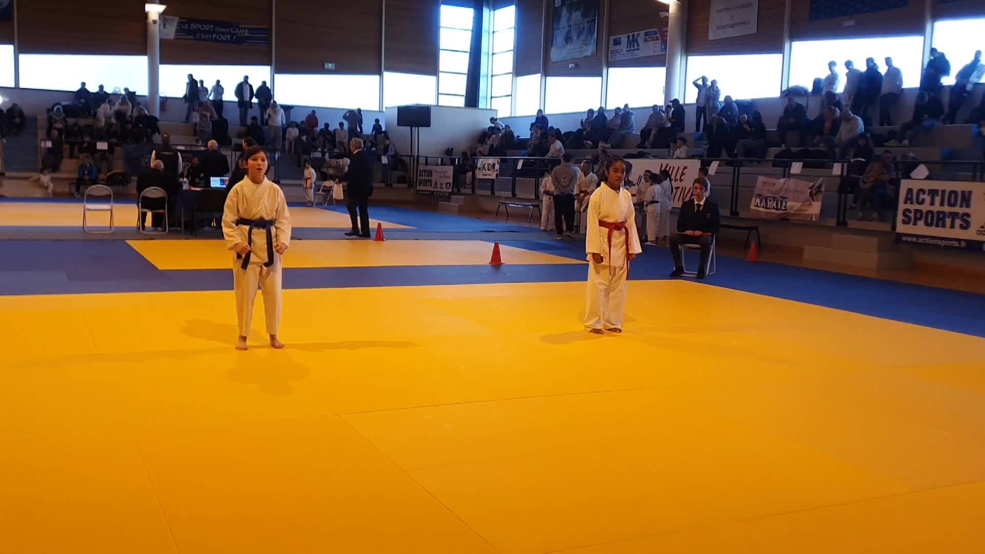 Championnat départemental Kumité & Kata à Amilly le 11-01-2026