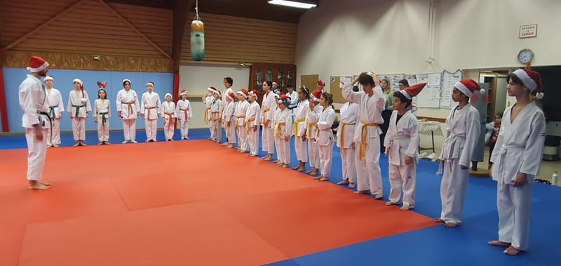 Dernier cours de Karaté de l'année 16/12/2024