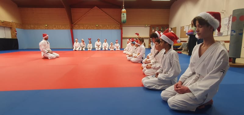 Dernier cours de Karaté de l'année 16/12/2024