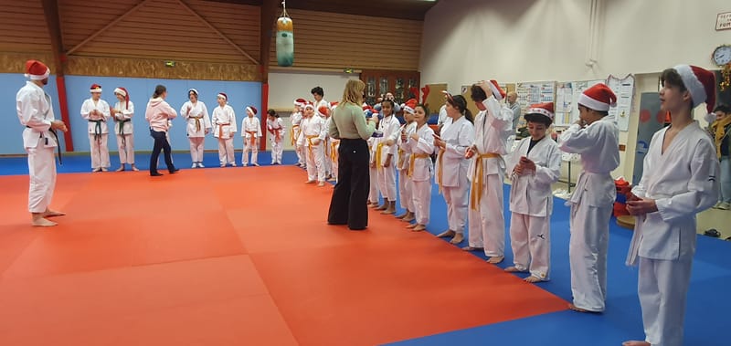 Dernier cours de Karaté de l'année 16/12/2024