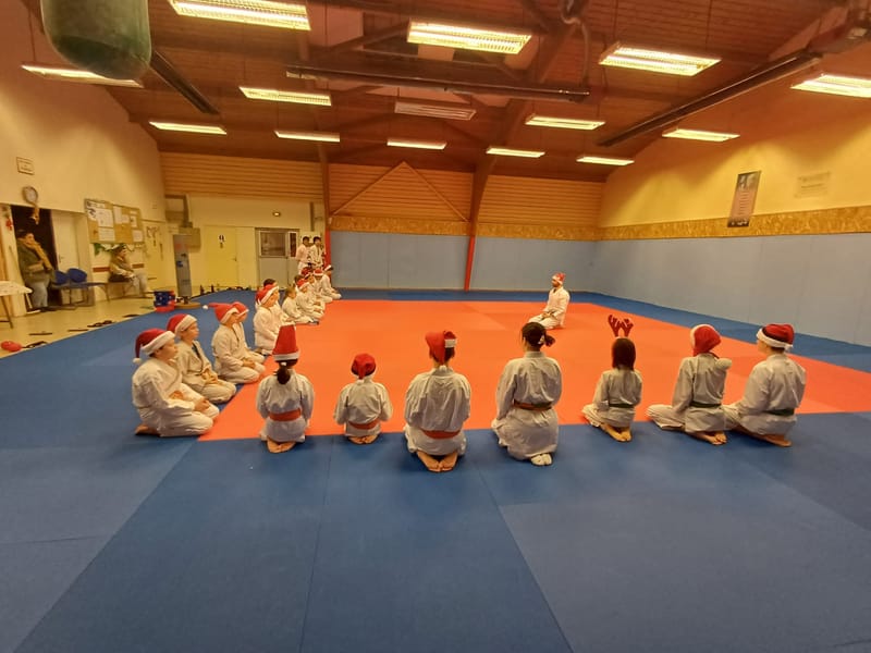 Dernier cours de Karaté de l'année 16/12/2024