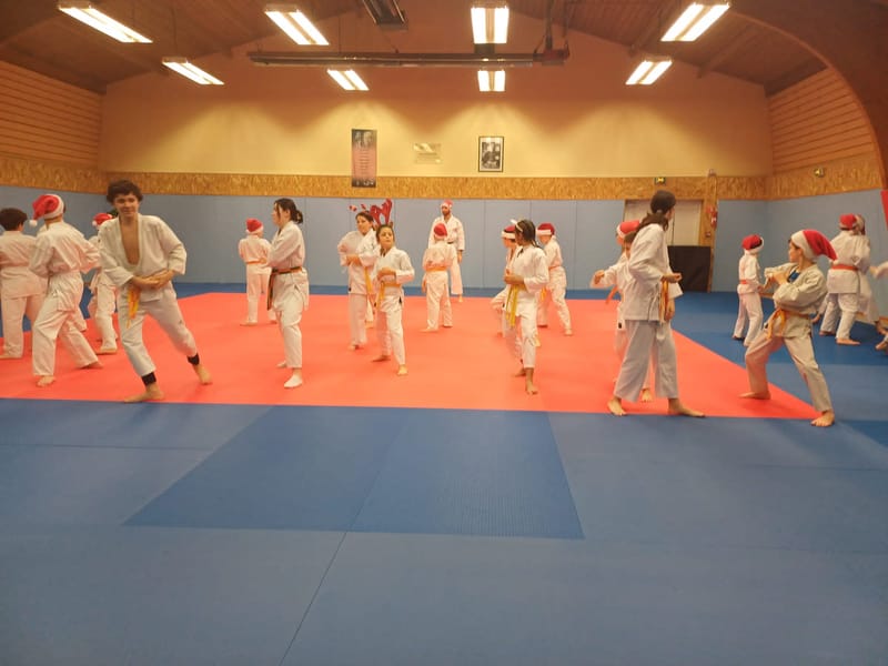 Dernier cours de Karaté de l'année 16/12/2024