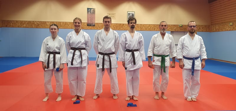 Passage de grades Adultes 16-05-2025 : Félicitations pour les nouveaux gradés