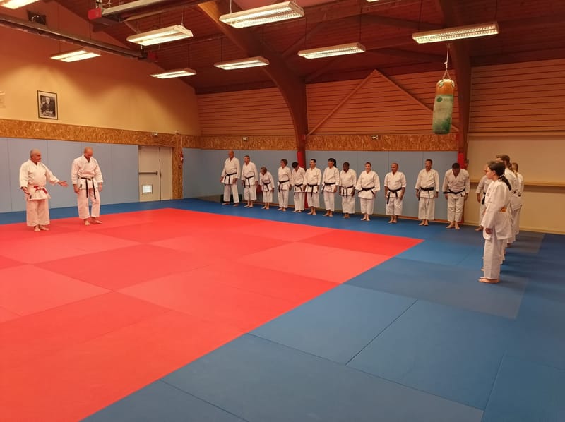 Stage Maurice GHORZI 7ème DAN - Karaté Do Club de Bourges - Samedi 17/05/2025