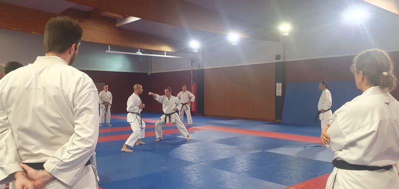 Stage préparation aux grades avec Sébastien TROISPOUX Directeur Technique Départemental - 08/11/2025