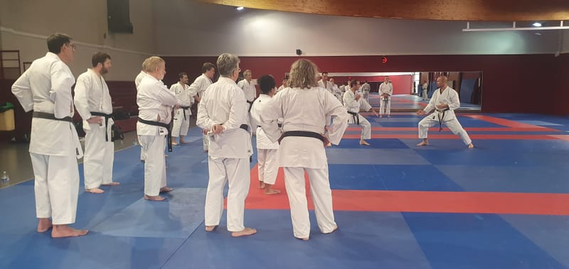 Stage préparation aux grades avec Sébastien TROISPOUX Directeur Technique Départemental - 08/11/2025