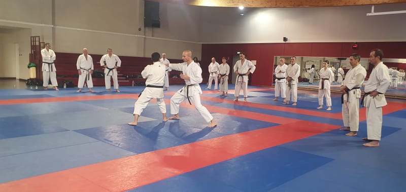 Stage préparation aux grades avec Sébastien TROISPOUX Directeur Technique Départemental - 08/11/2025