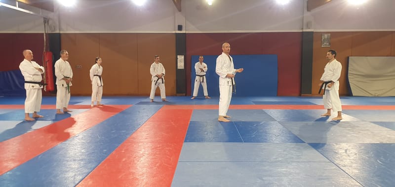 Stage préparation aux grades avec Sébastien TROISPOUX Directeur Technique Départemental - 08/11/2025