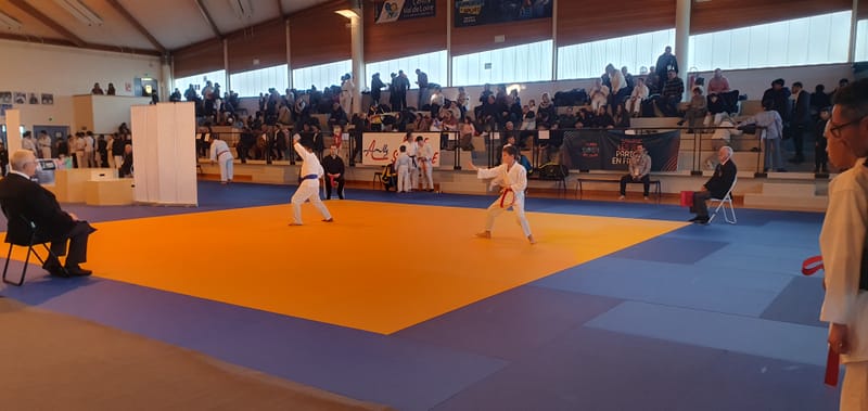 Championnat départemental Kumité & Kata à Amilly le 11-01-2026